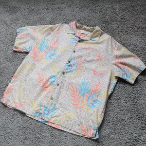 Caribbean Button Down Tropical Shirt